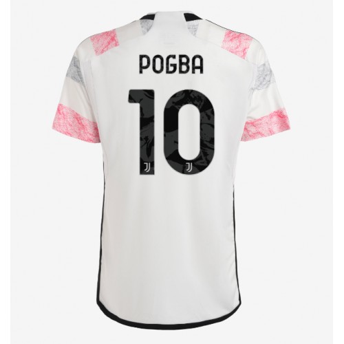 Pánský Fotbalový dres Juventus Paul Pogba #10 2023-24 Venkovní Krátký Rukáv